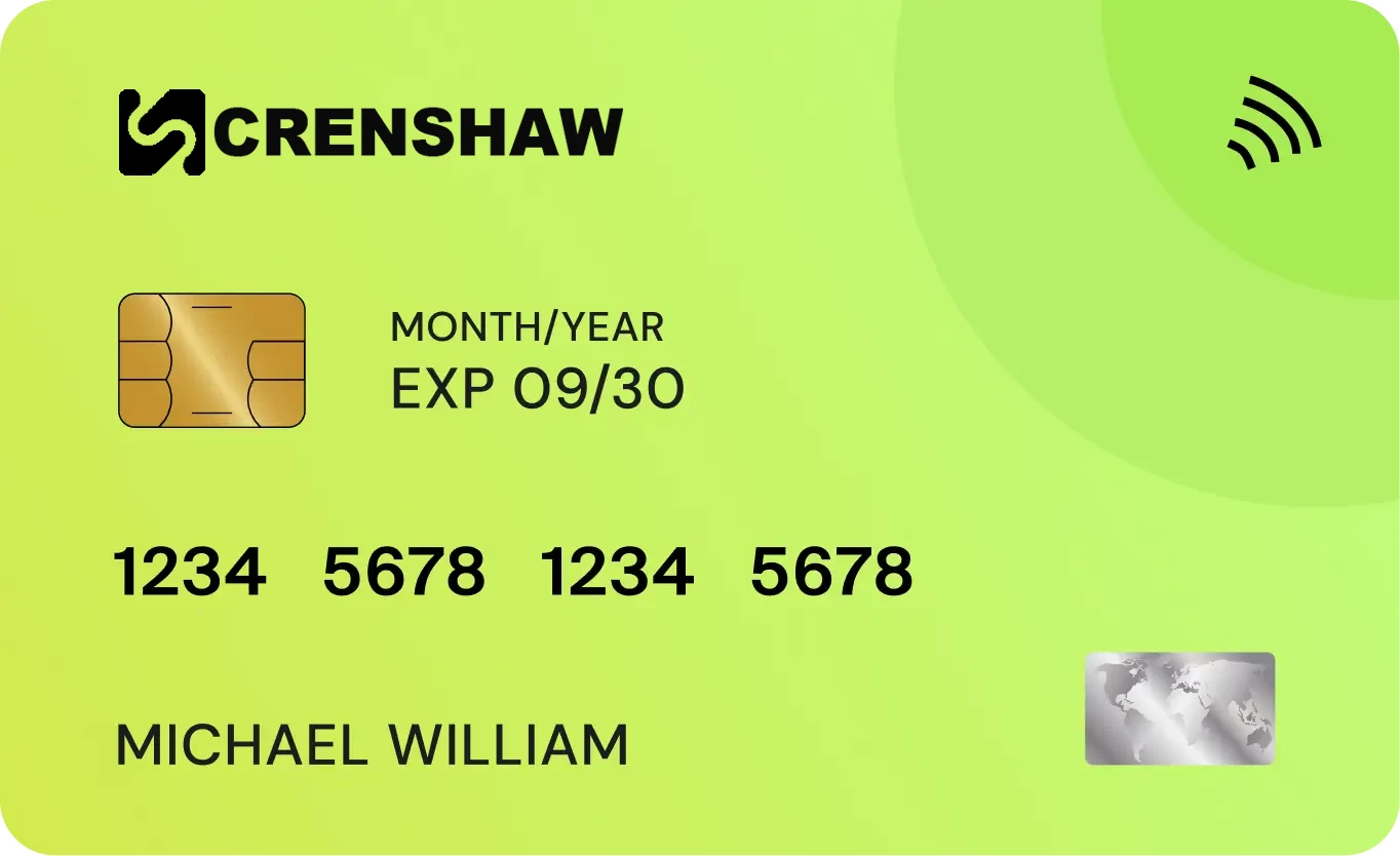 Transactions Card